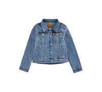 Jeansjacke LEVI'S KIDS "STRETCH TRUCKER JACKET" Gr. 4/104, blau (blue used) Mädchen Jacken Jeansjacken for GIRLS (13365615-4)