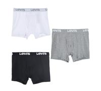 Levi's Kids Jungen Lhb Levis 9l0311 Boxer Briefs Pack of 3 Unterw sche, Weiß/Grau/Schwarz, L