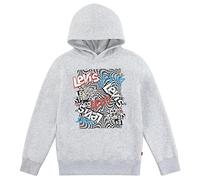 Levi's Kids Jungen LVB Illusion Logo 9EJ369 Hoodie, Light GRAYHEATHER, 12 Jahre