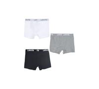 Levi's Kids LHB Levis 3PK Boxer Brief 9L0311 Unterwäsche, Weiß, M Junge