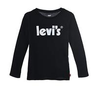 Levi's Kids ls poster logo top Mädchen Schwarz 4 Jahre