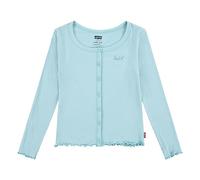 Levi's Kids Lvg solid ls scoop neck rib top Mädchen Aqua Sea Blue 2 Jahre