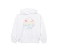 Levi's Kids oversized hoodie Mädchen Weiß 10 Jahre