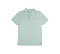 Poloshirt LEVI'S KIDS "LVB BACK NECK TAPE POLO", Mädchen, Gr. 12 (152), cameo grün, Single Jersey, Obermaterial: 100% Baumwolle, Shirts, for BOYS (35280223-12) cameo grün