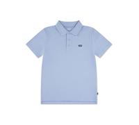 Poloshirt LEVI'S KIDS "LVB BACK NECK TAPE POLO", Jungen, Gr. 6 (116), chambray blau levi's, Single Jersey, Obermaterial: 100% Baumwolle, Shirts Poloshirt, for BOYS (60566414-6)