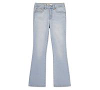 Bootcut-Jeans LEVI'S KIDS "LVG 726 HIGH RISE FLARE JEANS", Mädchen, Gr. 8 (128), N-Gr, ever afternoon, Denim/Jeans, Obermaterial: 82% Baumwolle, 16% Polyester, 2% Elasthan, bootcut fit, Jeans, for GIR