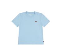 T-Shirt LEVI'S KIDS "LVB BATWING CHEST HIT", Jungen, Gr. 8 (128), forget me not, Single Jersey, Obermaterial: 100% Baumwolle, unifarben, Basic schmal hüftlang, Rundhals, abgesteppte Kante, Shirts T-Sh
