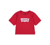 Levi's Kidswear T-Shirt Levis Light Bright Cropped Top, in kurzer, weiter Form 12/152 rot Mädchen T-Shirts Shirts Tops Mädchenkleidung 12/152 rot