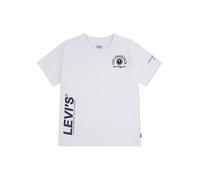 T-Shirt LEVI'S KIDS "LVB URBAN PREP TEE", Jungen, Gr. 16 (176), hellweiß, Jersey, Obermaterial: 60% Baumwolle, 40% Polyester, bedruckt, bestickt, normal hüftbedeckend, Rundhals, Shirts T-Shirt, for Bo