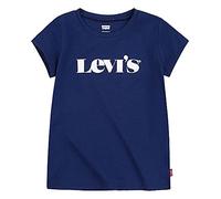 Levi's Kids ss graphic tee Mädchen Medieval Blue 14 Jahre