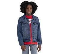 Jeansjacke LEVI'S KIDS "TRUCKER JACKET", Jungen, Gr. 12/152, blau (blau used), Denim/Jeans, Obermaterial: 100% Baumwolle, Basic schmal, 1-Knopf-Manschette, Jacken Jeansjacke, for BOYS (88674808-12) bl