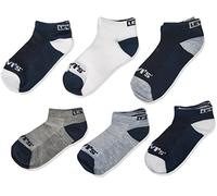Levi's Kids Unisex-Kinder Lhn Box Tab Low Cut 6Pk Strumpfwaren, Dress Blues, 11