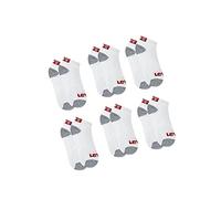 Levi's Kids Unisex Kinder Lhn Box Tab Low Cut 6pk Strumpfwaren, Weiß, 31 EU