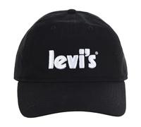 Levi's Kids Unisex Lan Poster Logo Cap 9a8502 Verschluss, Schwarz, Einheitsgröße EU