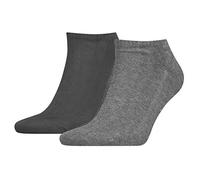 Levi´s Underwear 168sf Low Socks 2 Pairs Schwarz,Grau EU 35-38 Mann (Herstellerartikelnummer: 993051001758035)