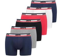 Levi's Herren Boxer Underwear, Blue / Red / Grey, XXL