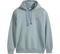 Levi's Herren Hoodie - "The Original Housemark Hoodie", Sweatshirt, Kapuze, Baumwolle Blau (Lead) 2XL