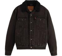 Kurzjacke LEVI'S "SHERPA", Herren, Gr. M, built to last sherpa, Denim/Jeans, Obermaterial: 100% Baumwolle, Jacken, mit Sherpa Fütterung (69648004-M) built to last sherpa