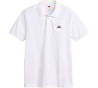 Levi's Herren Polo T-Shirt Housemark Kurzarm Weiß XL