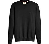 Levi's Sweatshirt Lightweight Housemark – Rundhals, Baumwoll-Mix, Schwarz – Herren M