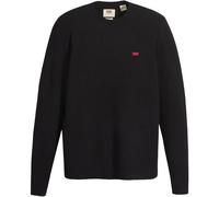 Levi's Pullover Original Housemark Sweater Herren Schwarz Gr. L 80% Wolle, 20% Polyamid, Rundhals