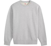 LEVIS Levi's Herren Sweatshirt - The Original Housemark Crew, Rundhals, Baumwolle (35909) M Grau