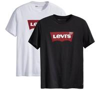 Levi's T-Shirt 2er Pack Herren medium stone, M