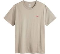 Levi's T-Shirt Original Housemark Tee Rundhals 100% Baumwolle Taupe Herren M