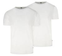 LEVIS Levi's Herren T-Shirts, 2er Pack - Solid Crew 2P, Rundhals, Cotton Stretch (701238009) XL Weiß