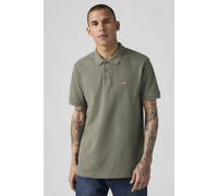 Poloshirt LEVI'S "LEVI'S HM POLO CLASSIC", Herren, Gr. S, grün (levi s hm polo classic mulled basil pique), Piqué, Obermaterial: 100% Baumwolle, unifarben, regular fit hüftbedeckend, Shirts, aus Piqué
