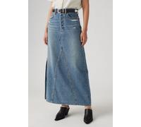 Jeansrock LEVI'S "ICONIC LONG SKIRT", Damen, Gr. 26, verified vintage ski, Denim/Jeans, Obermaterial: 100% Baumwolle, casual, A-Linie knöchellang, Röcke, im Five-Pocket Style (77585855-26) verified vi