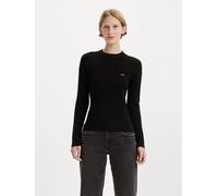 Levi's Rib Crew Sweater Caviar Rib Größe: XS | Strickpullover Outlet | Damen