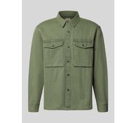 Levi's® Loose Fit Jeanshemd aus reiner Baumwolle in Khaki, Größe XL