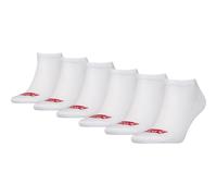 Levi’s Sneaker-Socken, langlebige und weiche Socken aus Bio-Baumwolle mit verstärkter Ferse und Spitze, 6er-Pack