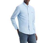 Levi's Langarmhemd Battery Housemark Slim – Slim Fit, 100% Baumwolle – Größe L, Allure