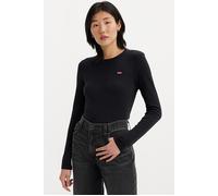 Levi's Ls Long-sleeved Top Black Größe: XS | Longsleeves Outlet | Damen | Schwarz