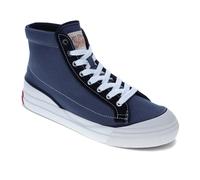 Levi's LS1 Herren-Sneaker aus Segeltuch und Wildleder, Hightop, Blau, 41 EU