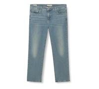 Straight-Jeans LEVI'S PLUS "314 Shaping Straight", Damen, Gr. 22 (54), Länge 30, most likely, Denim/Jeans, Obermaterial: 85% Baumwolle, 7% Lyocell, 6% Elastomultiester, 2% Elasthan, lang, Jeans Straig