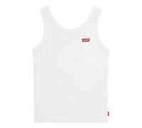 Levi's Lvg Meet and Greet Geripptes Tanktop Hellweiß, Bright White, 6 Jahre