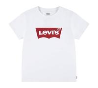 T-Shirt LEVI'S KIDS "LVG BATWING TEE", Mädchen, Gr. 14/158, rot (weiß, rot), Jersey, Obermaterial: 60% Baumwolle, 40% Polyester, bedruckt, Basic schmal hüftlang, Rundhals, abgesteppte Kante, Shirts T-