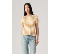 Levi's Margot Tee Captain Stripe Autumn Blaze Größe: S | Hemden Outlet | Damen