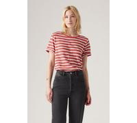 Levi's Margot Tee Captain Stripe Marsala Stripe Größe: XS | Hemden Outlet | Damen