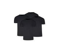 Levi's Herren T-Shirts Solid Crew 2P – Kurzarm, Rundhals, Cotton Stretch – Schwarz XL