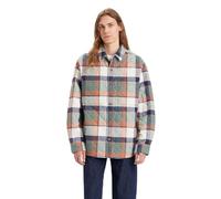 LEVIS Men's Ingleside Overshirt Multi-Color, Chandler Plaid COPPE, XXL