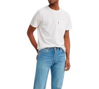 Levi's Men's Short Sleeve Classic Pocket Tee Sweatshirt, Weiß + Slub, XXL
