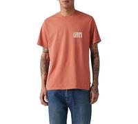 Levi's Men's SS Relaxed FIT Tee Shirt, SSNL Serif Logo ETRU, XXL