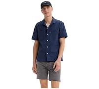 LEVIS Men's The Standard Camp Shirt Blues, Naval Academy, XL
