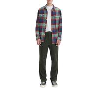 Levi's Men's XX Chino Authentic Straight Casual Khaki, Pirate Black Soft GD, 32W / 32L