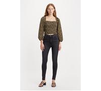 Levi's Damen Mile High Super Skinny Jeans, Black Ground, 23W / 30L