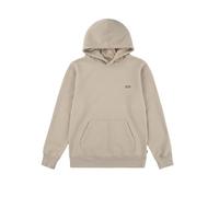 Hoodie LEVI'S KIDS "LVB MINI BATWING PULL OVER HOO", Jungen, Gr. 10 (140), weiß (weiß pepper), Sweatware, Obermaterial: 60% Baumwolle, 40% Polyester, bequem, angesetztes Bündchen, Sweatshirts Hoodie,